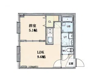 THE SUITE【2階】の間取り