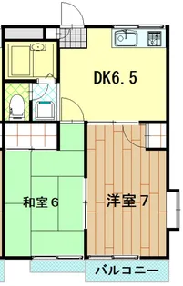 茨城県水戸市石川3【アパート】の間取り