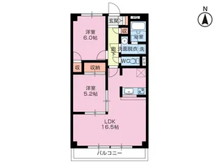 コート沼津【1階】の間取り