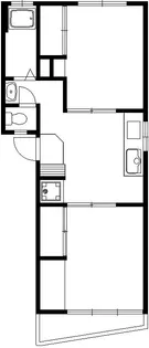 フジマンション【1階】の間取り