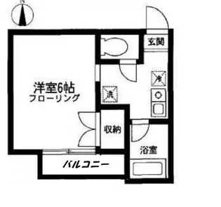 コーポ石塚【2階】の間取り