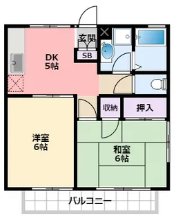 兵庫県西宮市甲子園網引町【アパート】の間取り