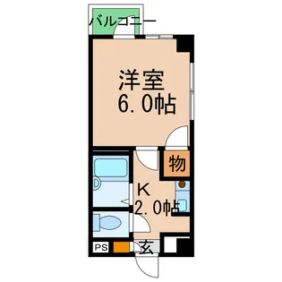 ヴィレッジ・オーロラ【2階】の間取り