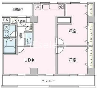 フェリス辰巳台【2階】の間取り