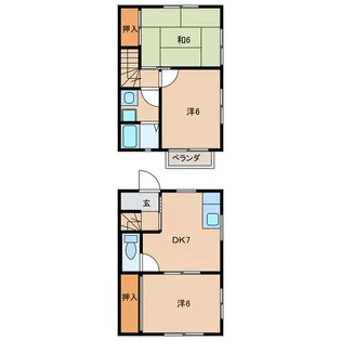 アーバン旭Cの間取り