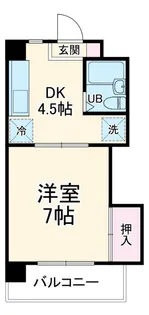 エステイト多賀【2階】の間取り