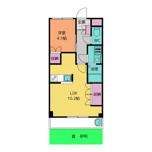 Wisteria Village【1階】の間取り