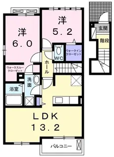 グランハピネス III【2階】の間取り