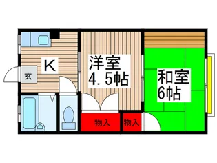 シティハイム加藤の間取り