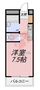 初芝スプリングコート【3階】の間取り