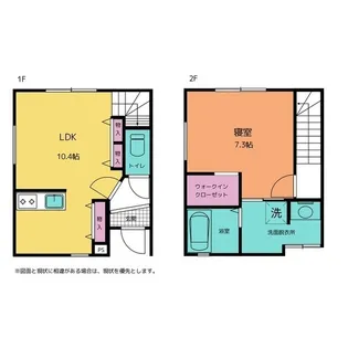 Nature【1階】の間取り