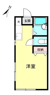 ヴェール多摩川【1階】の間取り