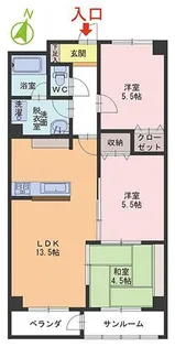 アヴァンティ【3階】の間取り