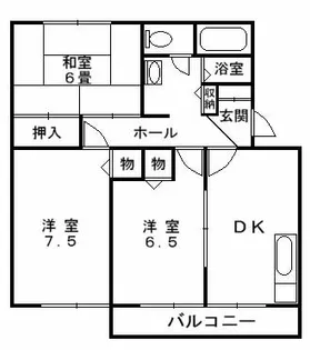 テルトル117【2階】の間取り