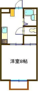 1Kの間取り画像