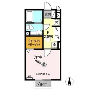 群馬県太田市東矢島町【アパート】の間取り