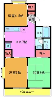 ライトタウン宮久保A【2階】の間取り