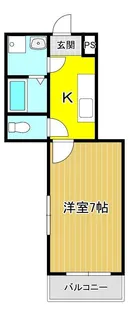 タイユール竹中【3階】の間取り