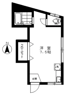 東京都渋谷区鶯谷町【マンション】の間取り