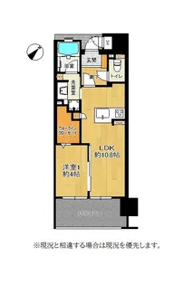 エイルマンション水道町II【5階】の間取り