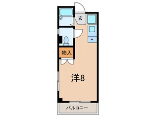 メゾンドセルヴァン【2階】の間取り