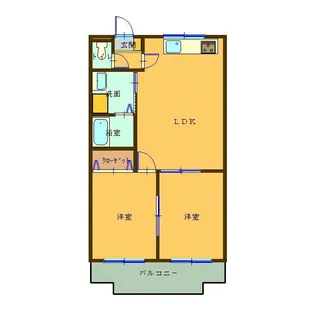 You&Me西条【1階】の間取り