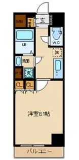プレール・ドゥーク東陽町【2階】の間取り