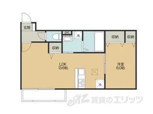 フロレゾン【3階】の間取り