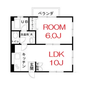 神奈川県横浜市金沢区能見台通【マンション】の間取り