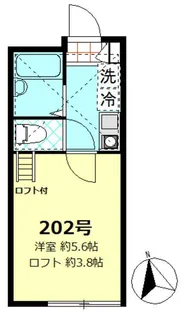 メイプルコート曳舟【2階】の間取り