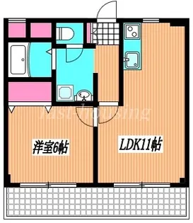 アルカディア吉祥寺【1階】の間取り