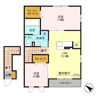 サンリバーの間取り