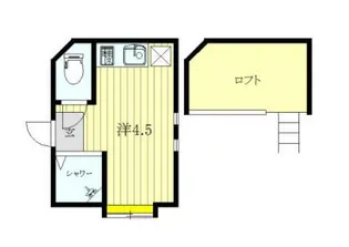 アーバンプレイス駒込ドゥエル【2階】の間取り