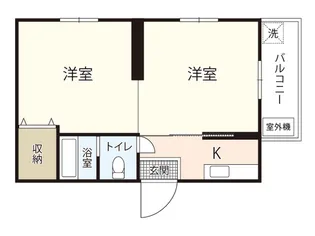 第6芦屋ビル【3階】の間取り