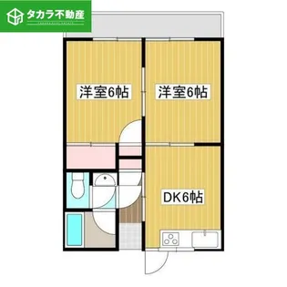 グリーンビル山津【3階】の間取り