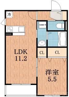 ヘーベルメゾン我孫子【3階】の間取り