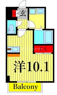 1Rの間取り画像