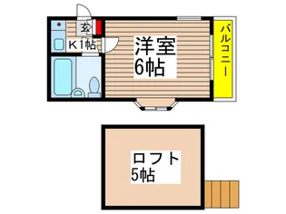 ジュネパレス八千代第1【1階】の間取り