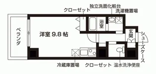 カーサ ブレッツァ 六甲【1階】の間取り