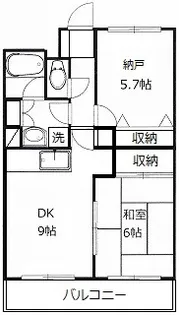 サングレース芦花公園【3階】の間取り