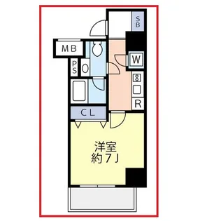 グランヴァン亀戸II【3階】の間取り