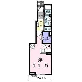 千葉県市原市東五所【アパート】の間取り