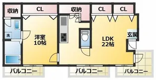 東京都杉並区阿佐谷南2【マンション】の間取り
