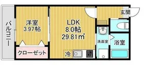 AJ蘇我III【2階】の間取り