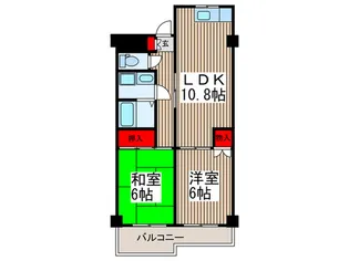 マシハイム北園【3階】の間取り