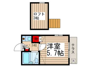 Hert ford【1階】の間取り