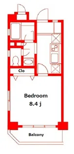 シティーフォーム【2階】の間取り