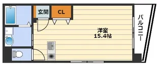 ラ・メゾヌーヴ【4階】の間取り