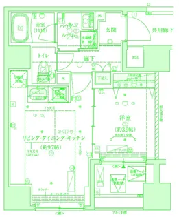 メインステージ横濱真金町【5階】の間取り