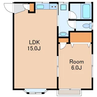 東京都杉並区下井草2【アパート】の間取り